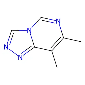 7,8-Dimethyl[1,2,4]triazolo[4,3-c]pyrimidine structure