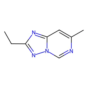 2-Ethyl-7-methyl-[1,2,4]triazolo[1,5-c]pyrimidine structure