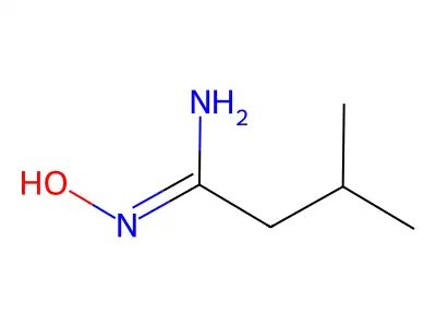 N-Hydroxy-3-methyl-butyramidine structure