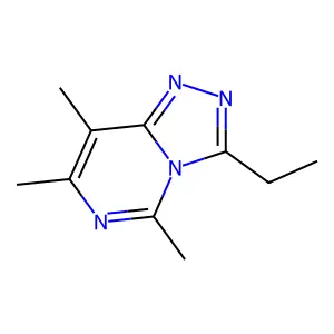 3-Ethyl-5,7,8-trimethyl[1,2,4]triazolo[4,3-c]pyrimidine structure