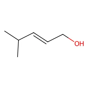 2-Penten-1-ol, 4-methyl-, (2E)- structure