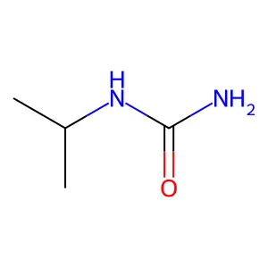 Isopropylurea structure