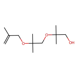 2,2,5,5,8-Pentamethyl-3,6-dioxa-8-nonen-1-ol structure