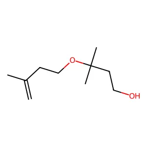 3,3,7-Trimethyl-4-oxa-7-octen-1-ol structure