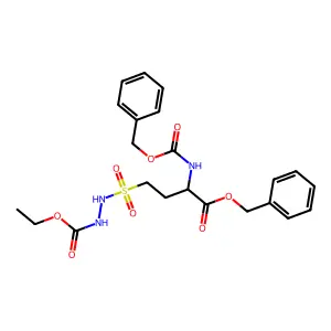 benzyl 4-[(ethoxycarbonylamino)sulfamoyl]-2-(phenylmethoxyca structure