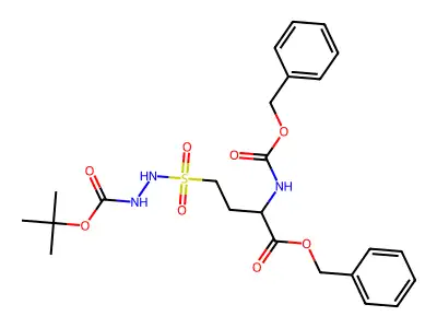 benzyl 4-[[(2-methylpropan-2-yl)oxycarbonylamino]sulfamoyl]- structure