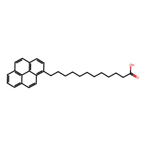 12-(1-Pyrene)dodecanoic acid structure
