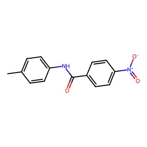 N-(4-Methylphenyl)-4-nitrobenzamide structure