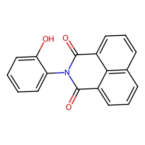 2-(2-hydroxyphenyl)-1H-benzo[de]isoquinoline-1,3(2H)-dione structure