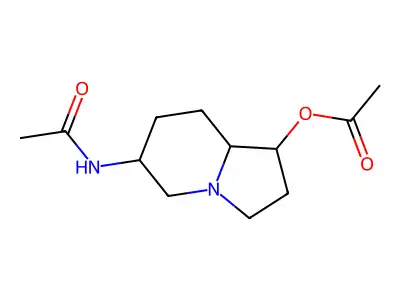 N-acetyll-slaframine structure