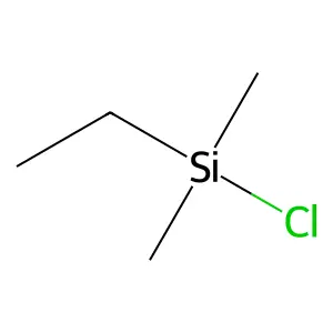 Ethyldimethylchlorosilane structure