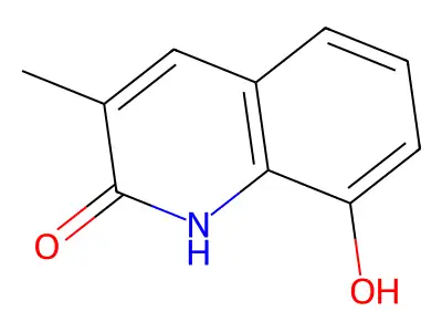 3-Methyl-quinolin-2,8-diol structure