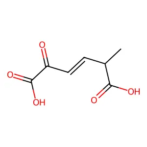 2-Methyl-5-oxohex-3-enedioic acid structure