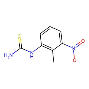 (2-Methyl-3-nitrophenyl)thiourea structure