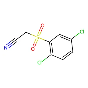 2-(2,5-Dichlorobenzenesulfonyl)acetonitrile structure