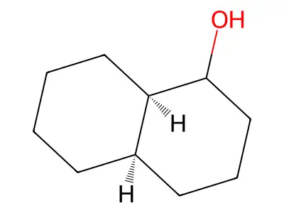 (4aR,8aR)-Decahydro-1-naphthol structure
