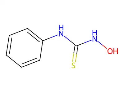 1-Hydroxy-3-phenylthiourea structure