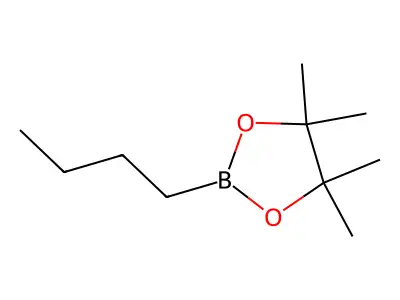 2-Butyl-4,4,5,5-tetramethyl-1,3,2-dioxaborolane structure