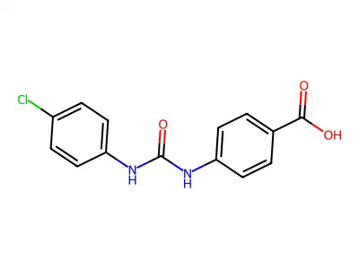 1-(4-Carboxyphenyl)-3-(4-chlorophenyl)urea structure