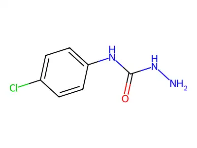 3-Amino-1-(4-chlorophenyl)urea structure