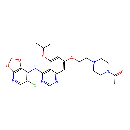 Src/Abl Kinase Inhibitor AZD0424 structure