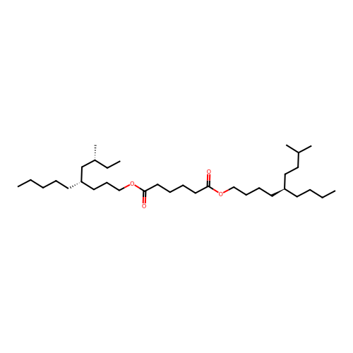 Ditetradecyl adipate, branched structure