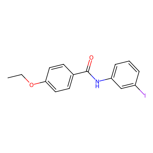 4-ethoxy-N-(3-iodophenyl)benzamide structure