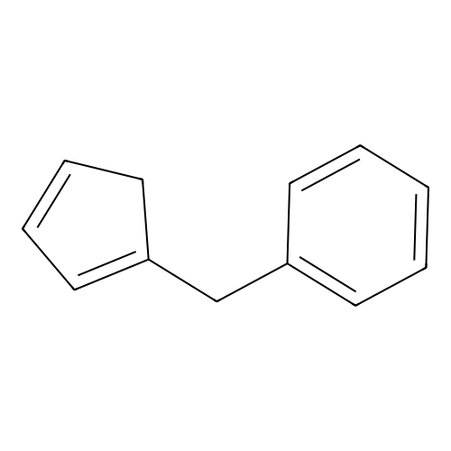[(Cyclopenta-1,3-dien-1-yl)methyl]benzene structure