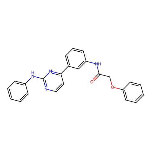 N-[3-(2-anilinopyrimidin-4-yl)phenyl]-2-phenoxyacetamide structure
