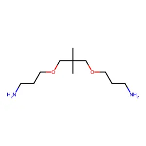 3,3'-((2,2-Dimethylpropane-1,3-diyl)bis(oxy))bispropylamine structure