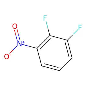 1,2-Difluoro-3-nitrobenzene structure