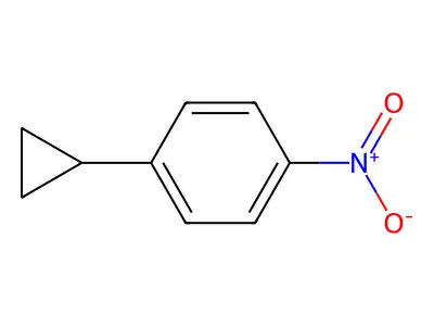 1-Cyclopropyl-4-nitrobenzene structure
