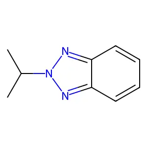 2-isopropyl-2H-1,2,3-benzotriazole structure