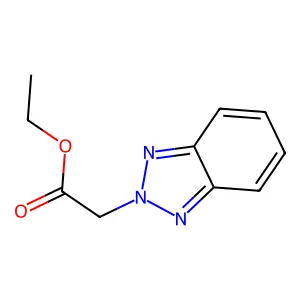2H-Benzotriazole-2-acetic acid, ethyl ester structure