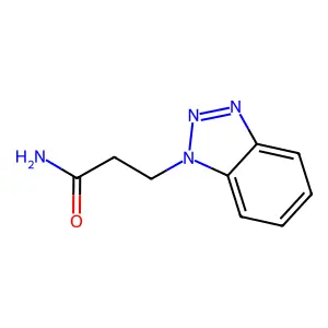1H-Benzotriazole-1-propanamide structure
