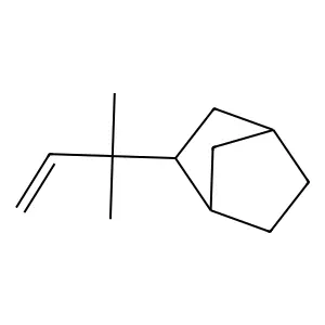 2-(1,1-Dimethyl-2-propenyl)bicyclo[2.2.1]heptane structure