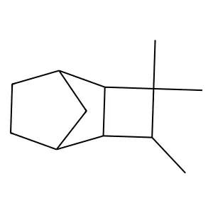 3,3,4-Trimethyltricyclo[4.2.1.02,5]nonane structure