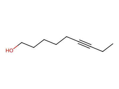 Non-6-yn-1-ol structure