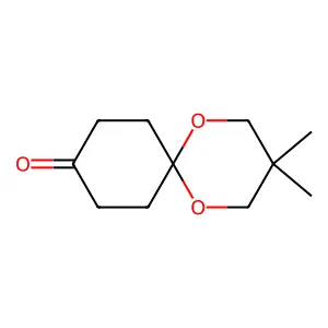 3,3-Dimethyl-1,5-dioxaspiro(5.5)undecan-9-one structure