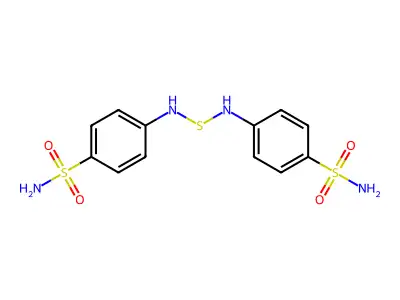 Sulfanilamide, N(sup 4),N(sup 4')-thiodi- structure