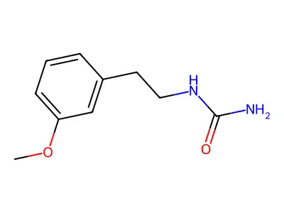 N-(2-(3-Methoxyphenyl)ethyl)urea structure