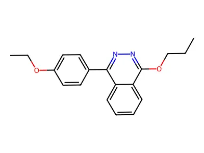 1-(4-Ethoxyphenyl)-4-propoxyphthalazine structure
