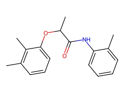 2-(2,3-dimethylphenoxy)-N-(2-methylphenyl)propanamide structure