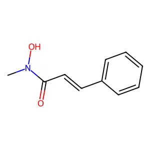 N-Hydroxy-N-methyl-3-phenyl-prop-2-enamide structure