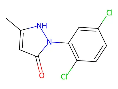 2-(2,5-Dichlorophenyl)-5-methyl-1H-pyrazol-3(2H)-one structure