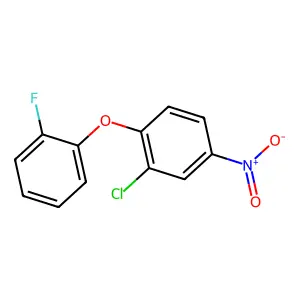2-Chloro-1-(2-fluorophenoxy)-4-nitrobenzene structure