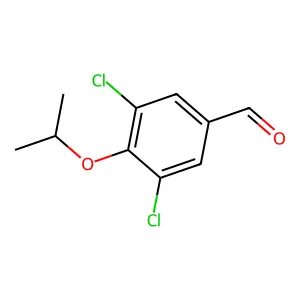 3,5-二氯-4-异丙氧基苯甲醛 structure