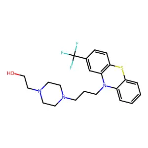 氟奋乃静 structure