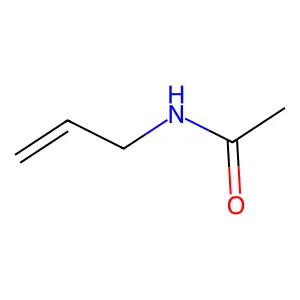 N-烯丙基乙酰胺 structure