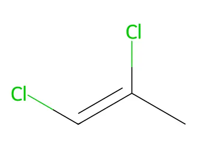 1,2-Dichloropropene structure